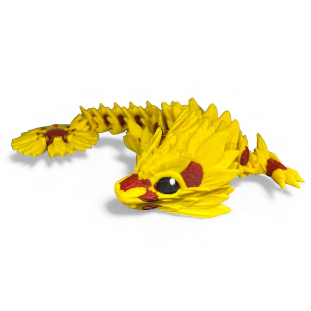Medium Sunflower Burst Dragon