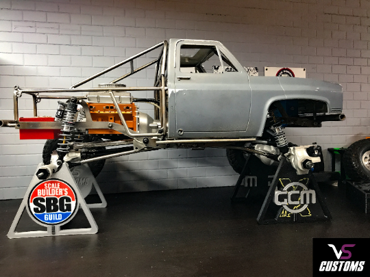 GMC Vintage style Off-road Logo RC Crawler Axle Stand