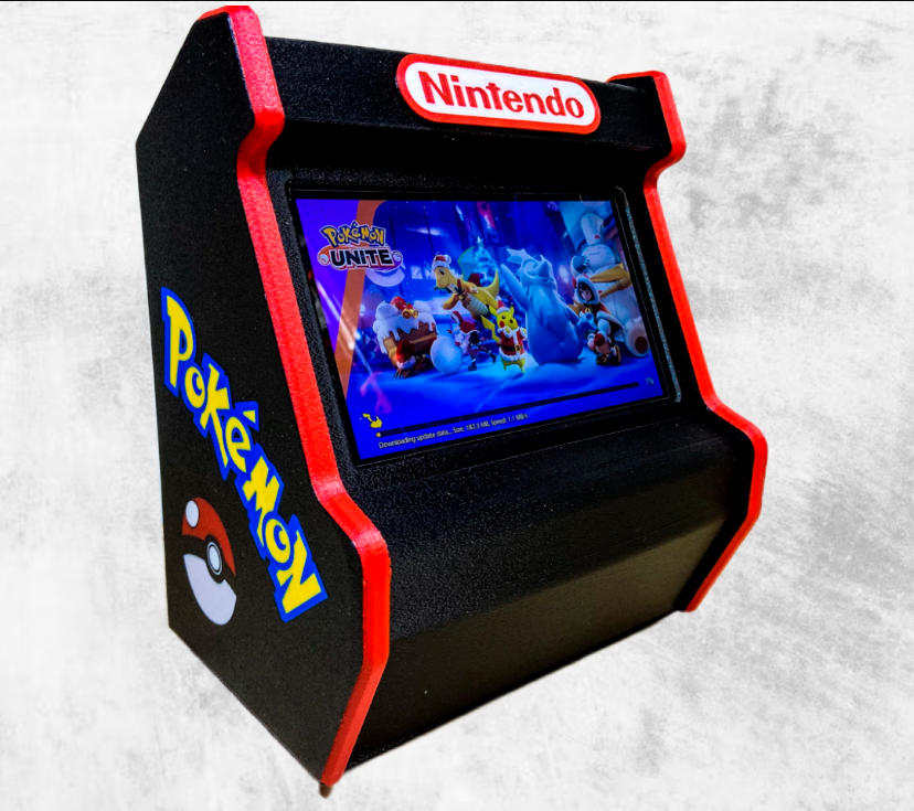 Classic OLED SCREEN MODEL Nintendo Switch Arcade Cabinet 3D Printed