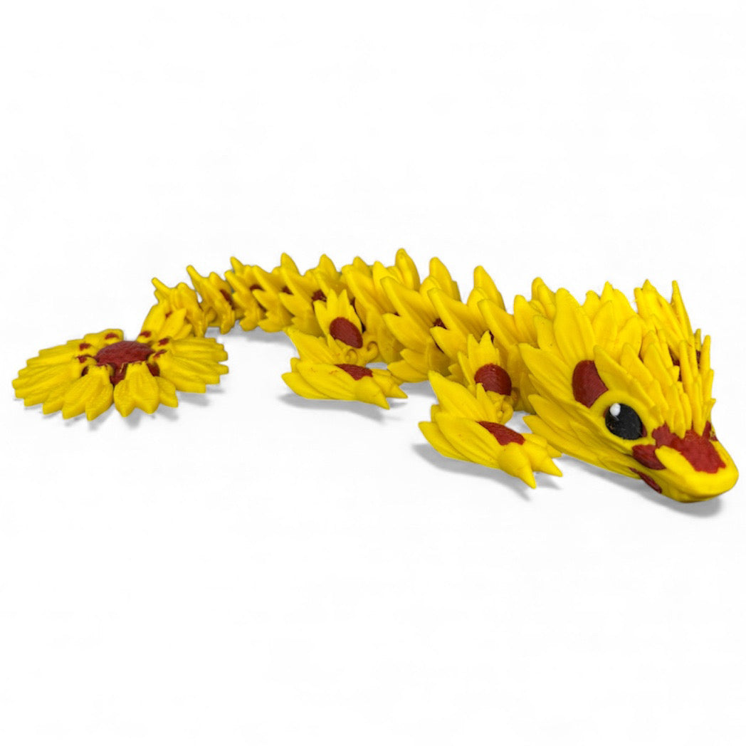 Medium Sunflower Burst Dragon