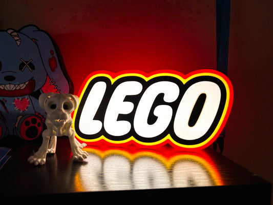 Lego Logo Light Box