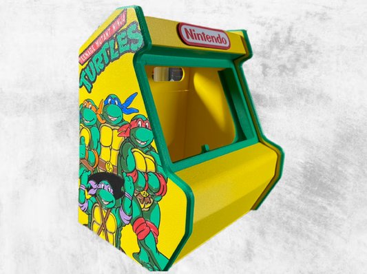 TMNT Turtle Style OLED Nintendo Switch Arcade Cabinet 3D Printed