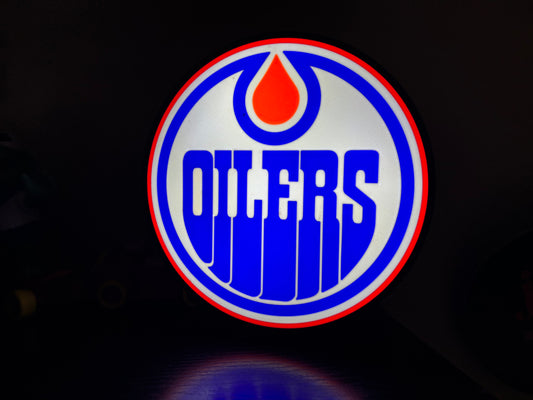 Edmonton Oilers Light Box