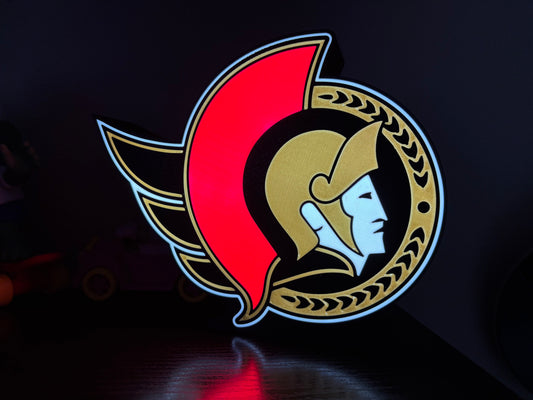 Ottawa Senators NHL Light Box