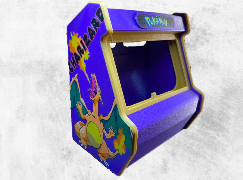 Dragon OLED Screen Nintendo Switch Arcade Cabinet 3D Printed