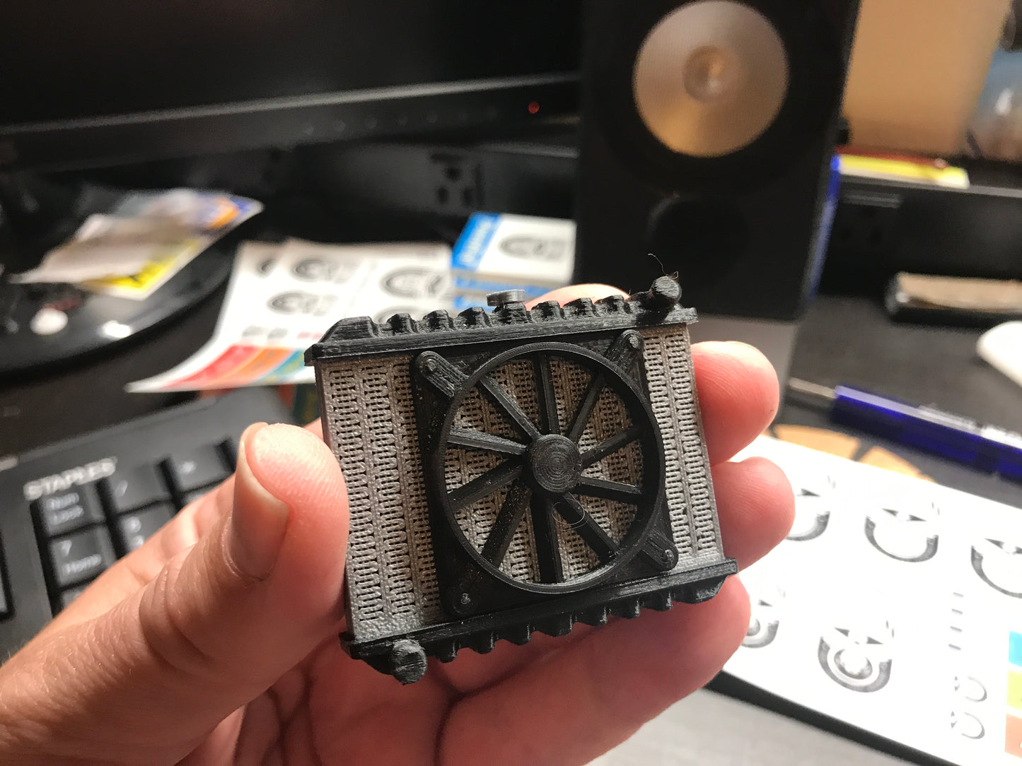 1:10 scale radiator