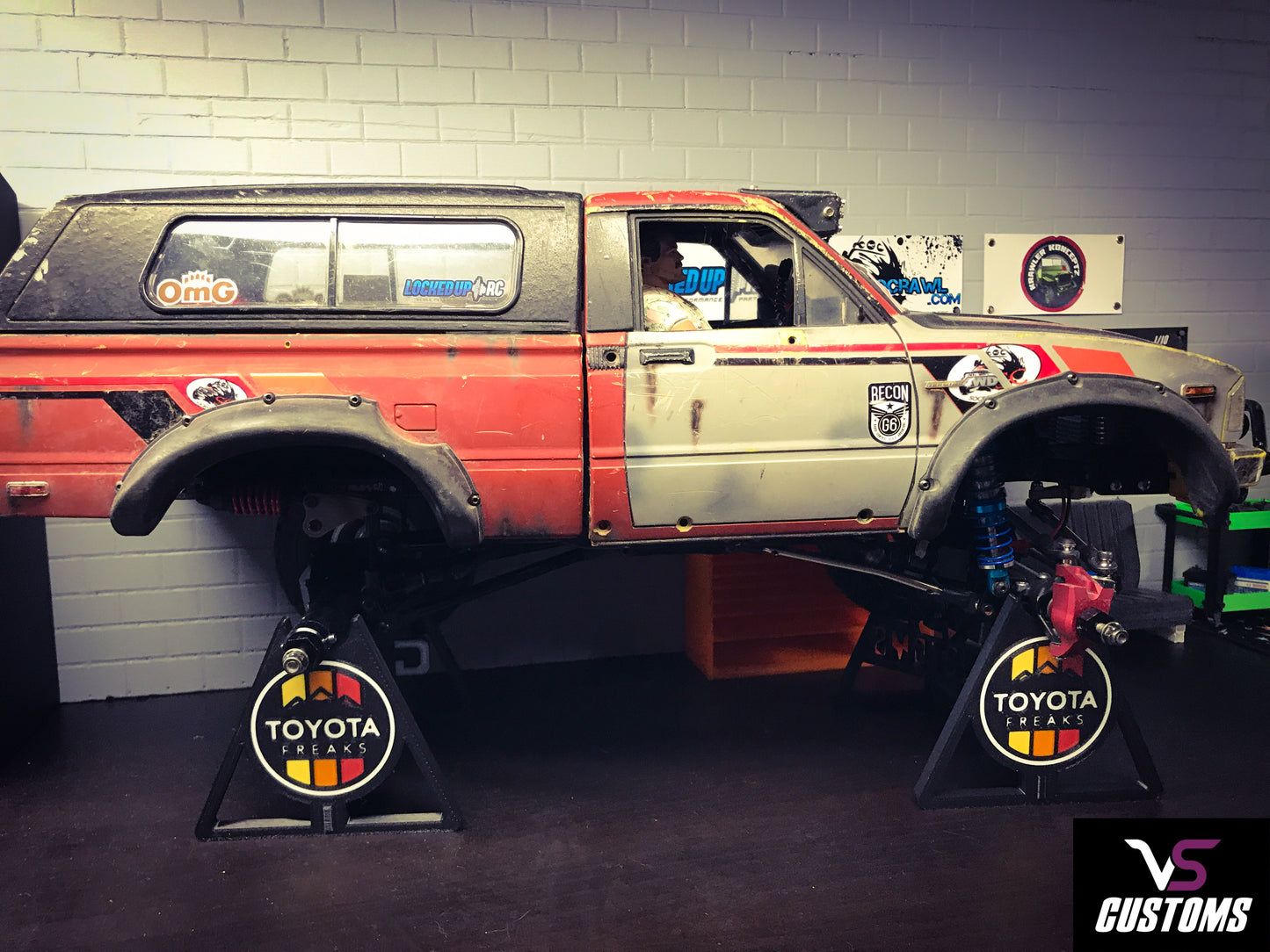 Toyota Off-road Logo RC Crawler Axle Stand