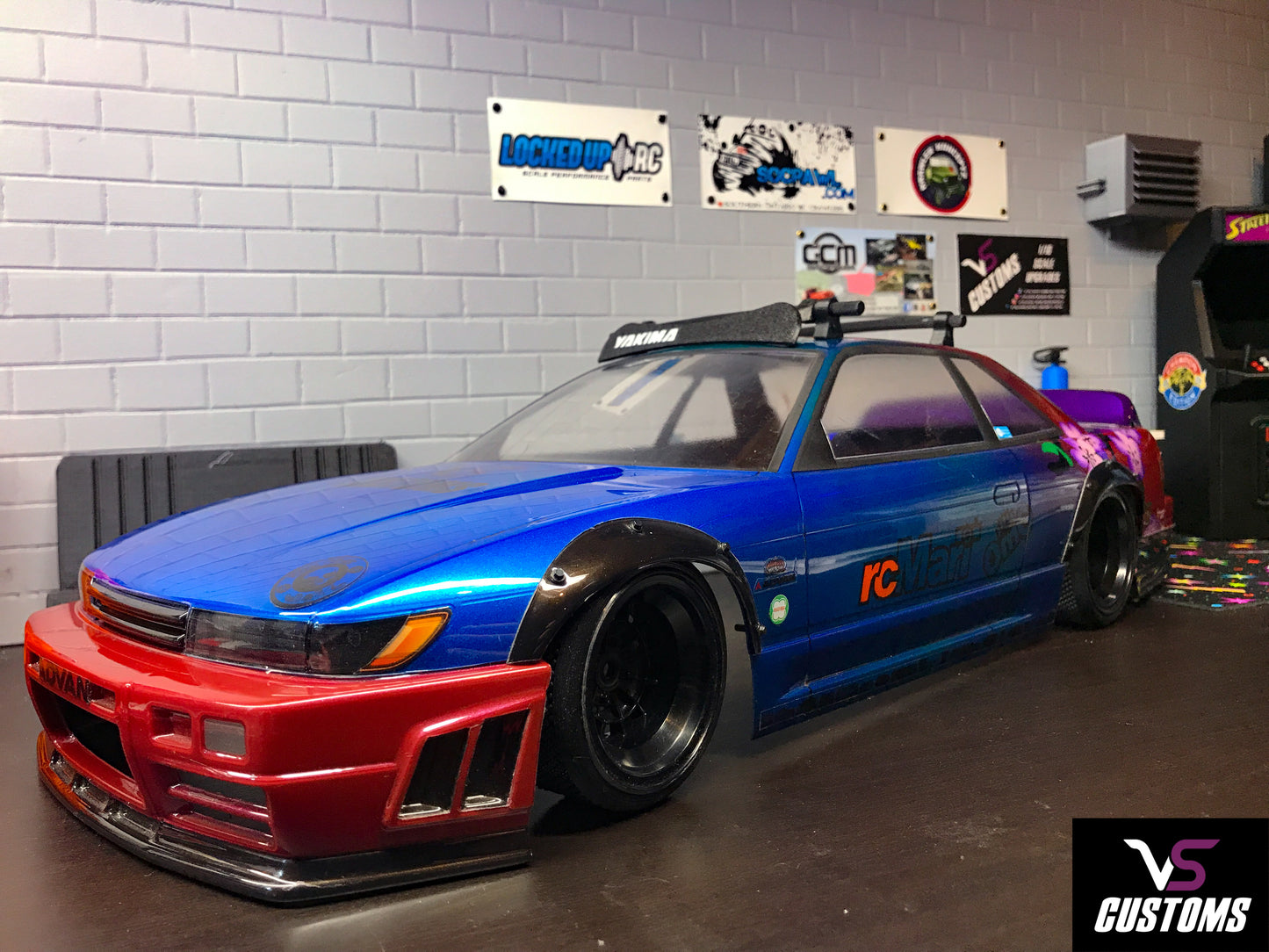 1:10 Scale Yakima * Carbon Look * Roof Rack Accessories RC Drift and Crawler