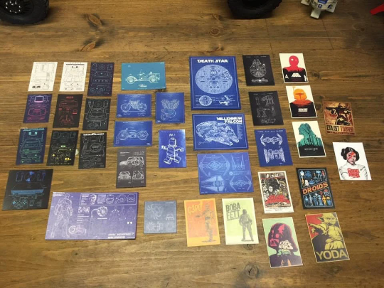 1/10 Scale Shop Tin Signs