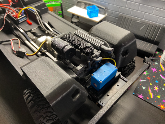 Boom Racing / Xtraspeed D110 / D90 GCM CMAX Inner Fenders Front