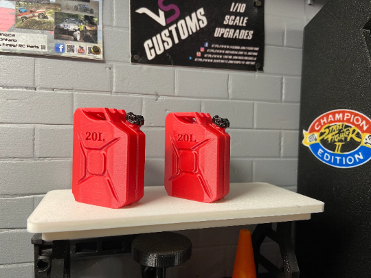 1/10 Scale Gas Can