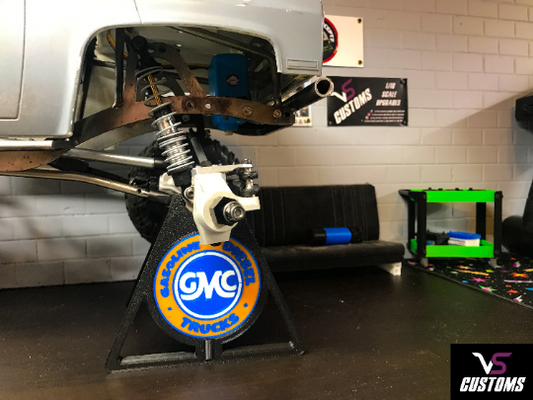 GMC Vintage style Off-road Logo RC Crawler Axle Stand