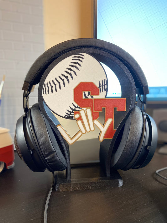 Custom Headphone Stands With Design Fee gaming Desk Organizer Twitch Streamer