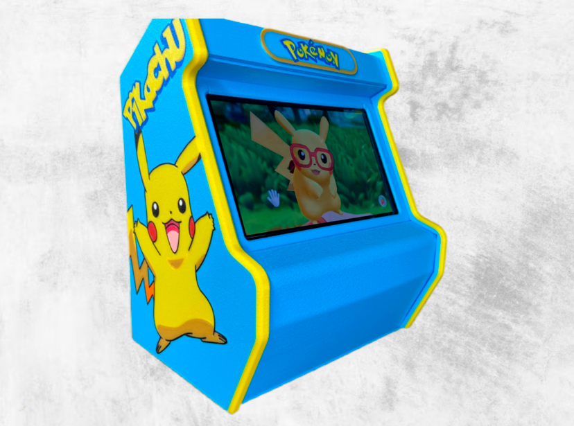 OLED Nintendo Switch Arcade Cabinet 3D Printed