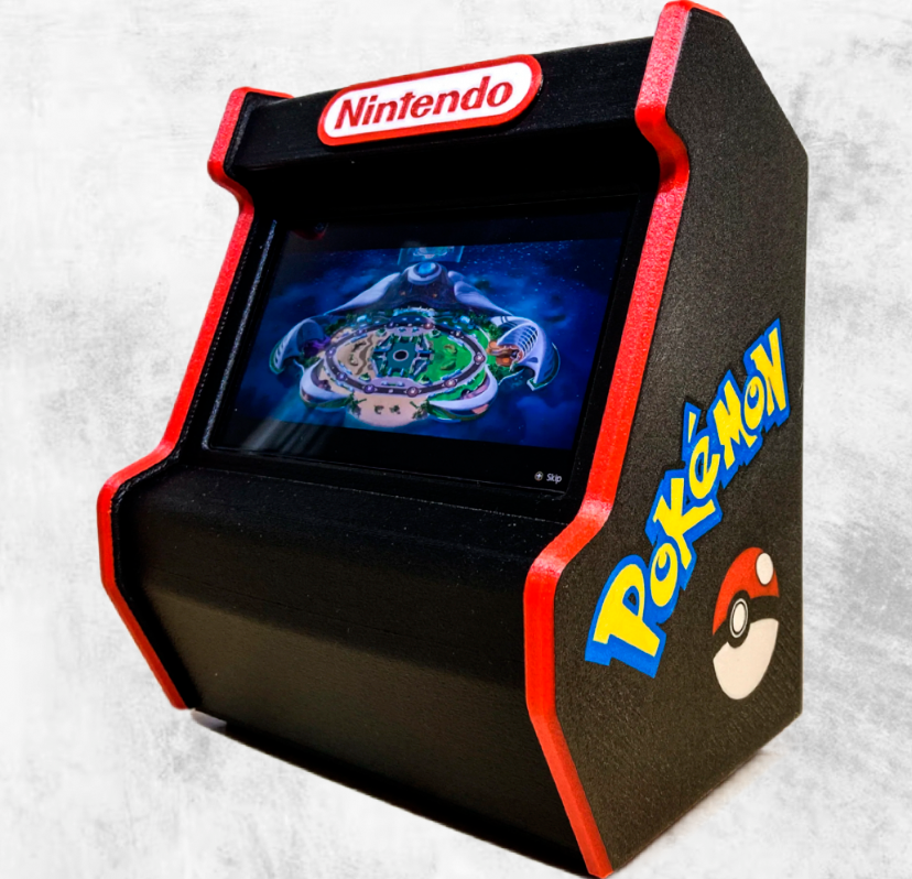 Classic Regular Switch Screen Nintendo Switch Arcade Cabinet 3D Printed